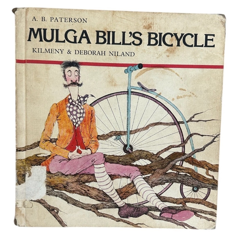 Vintage Children’s Book Mulga Bill's Bicycle Book Mulga Bill's Bicycle